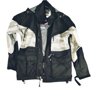 Allyance Archetype Ski Jacket Men's S Oxford 8000 Ordinance Snowboard Black Grey